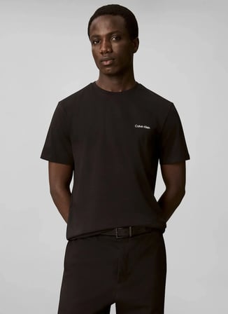 Calvin Klein T-Shirt, L, Siyah