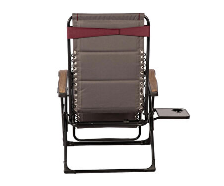 Aygaz Outdoor 120Kg Alüminyum Katlanır Şezlong Sandalyesi