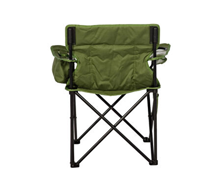 Aygaz Outdoor Yeşil 100Kg Çelik Katlanır Kamp Sandalyesi