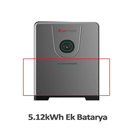 UCanPower Uhome 51.2V-5,12kWh LFP Ek Batarya