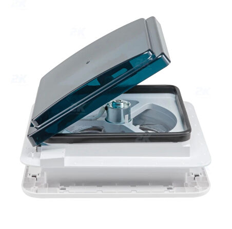 Babarvy T3000 360 x 360 mm Fanlı, Kumandalı, Yağmur Sensörlü Tavan Heki