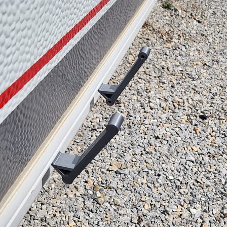 2K Karavan Dış Mekan Ayakkabı Düzenleyici 4 lü Askı Aparatı