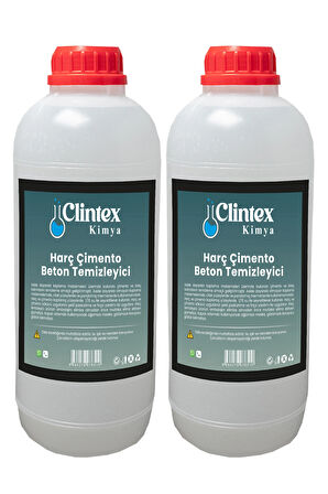Clintex Kimya Harç Çimento Beton Temizleyici 2x1.5 Kg