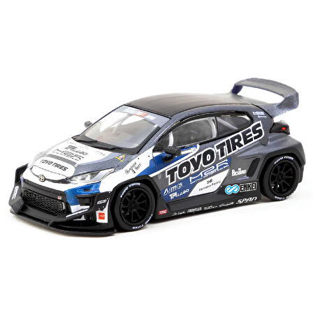1:64 Diecast Toyota GR Yaris Pandem Tarmac Model Araba