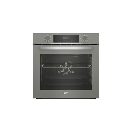 Bfc 330 G Gri Cam Ankastre Fırın (Buharlı Temizleme Özelliği)