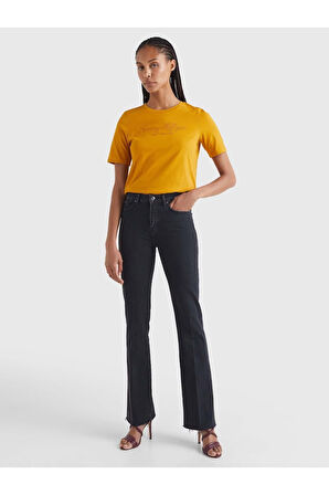 İŞLEMELİ ORGANİK PAMUKLU t-shirt