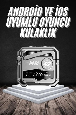 Bluetooth Kulaklık Dokunmatik Kontrol Tws Kablosuz Kulaklık Hi-fi Stereo