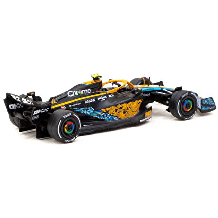 1:64 Diecast McLaren Abu Dhabi Grand Prix 2022 Lando Norris Tarmac Model Araba