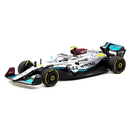 1:64 Diecast Mercedes-AMG F1 W13 E Performance Belgian Grand Prix 2022 Tarmac Model Araba