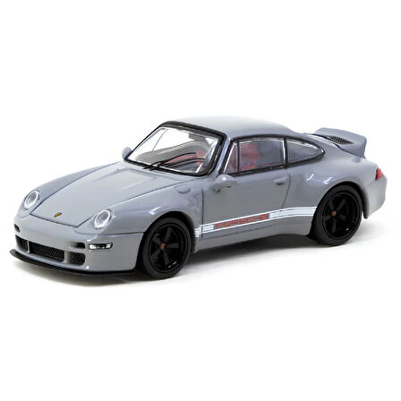 1:64 Diecast Porsche 993 Remastered By Gunther Werks Grey Tarmac Model Araba