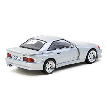 1:64 Diecast Mercedes-Benz SL 500 Koenig Specials Silver Tarmac Model Araba