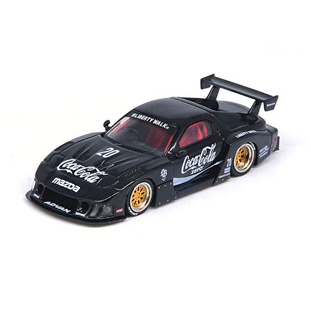 1:64 Diecast Mazda LBWK RX7 LB-Super Silhoutte Inno Model Araba