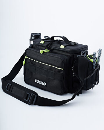 FUBELO SIDER SIYAH BALIKÇI ÇANTASI