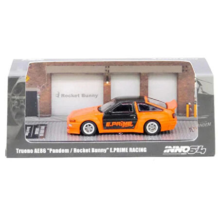 1:64 Diecast Toyota AE86 Trueno Pandem Rocket Bunny Racing Inno Model Araba