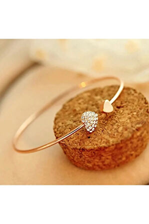 Reyhan Sarı Bileklik Taşlı İşelemeli Çift Kapli Günlük Doğal Bileklik