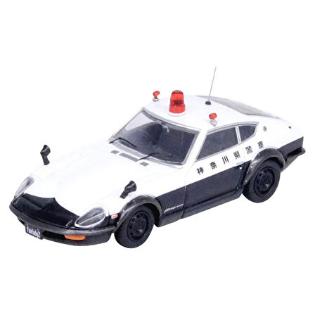 1:64 Diecast Nissan Fairlady 240ZG Japanese Police Inno Model Araba