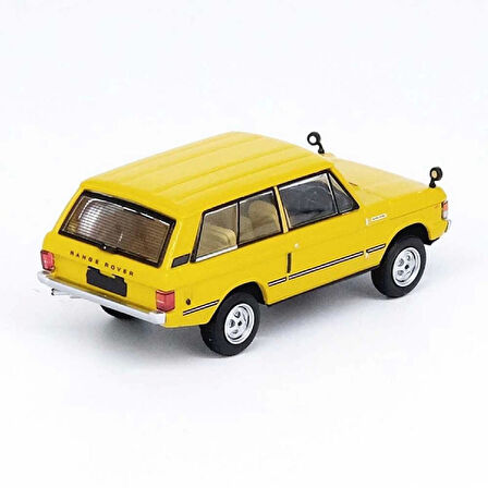 1:64 Diecast Range Rover Classic Sanglow Yellow Inno Model Araba