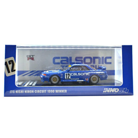 1:64 Diecast Nissan Skyline GT-R Racing Team Inno Model Araba