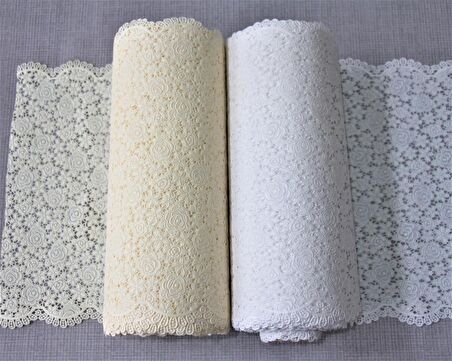 Pvc Dantel Kaymaz Raf Dolap Ve Çekmece Örtüsü 5033-MiniGül