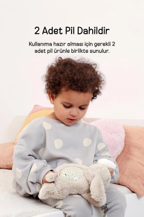 Cloud-B Melodili Peluş Köpek Uyku Arkadaşı 20x15x9 cm