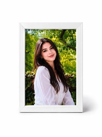 8 Adet Beyaz Çerçeveli Fotoğraf Baskılı Mıknatıslı Magnet 6,5 × 9,5 cm