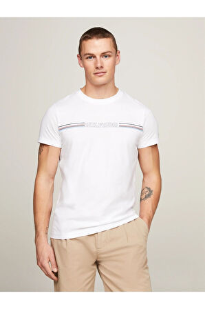 Erkek Pamuklu Kısa Kollu Yuvarlak Yaka T-Shirt