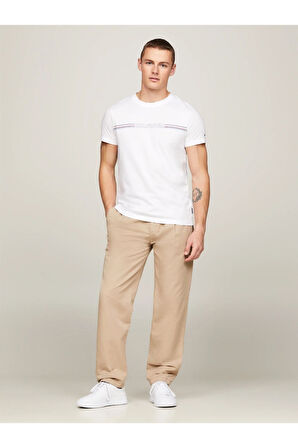 Erkek Pamuklu Kısa Kollu Yuvarlak Yaka T-Shirt