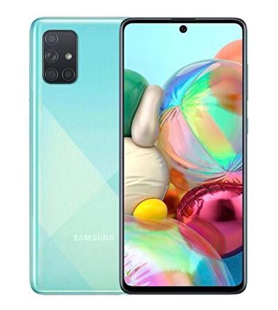 Samsung Galaxy A71 128 GB Yeşil 8 GB Ram (SM-A715F) YENİLENMİŞ ÜRÜN (Sıfır Gibi) A KALİTE
