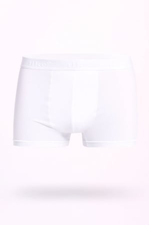 Erkek Pamuklu Likralı Siyah-Gri-Beyaz 3'lü Boxer