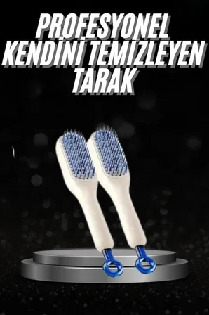 Mey İthalat Kendi kendini Temizleyebilen Hijyenik Saç Fırçası Anti-Statik Teknolojisi