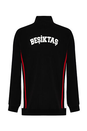 Beşiktaş Orijinal Lisanslı Fermuarlı Sweatshirt 25/26 Sezon