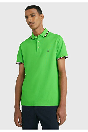 Erkek Dokuma Polo Yaka Kısa Kol T-Shirt