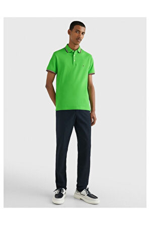 Erkek Dokuma Polo Yaka Kısa Kol T-Shirt