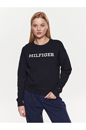 Nakışlı Rahat Kesim Sweatshirt