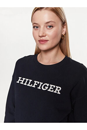 Nakışlı Rahat Kesim Sweatshirt