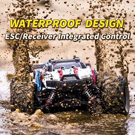 1:16 Servo Motor Waterproof Off-Road Hobby 4WD Kumandalı Arazi Aracı