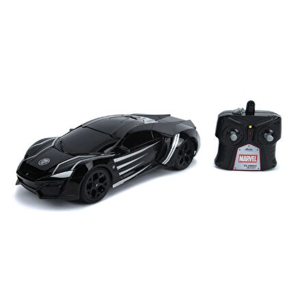 USB Şarjlı Uzaktan Kumandalı 1:16 Avengers Black Panther Lykan Hypersport Araba