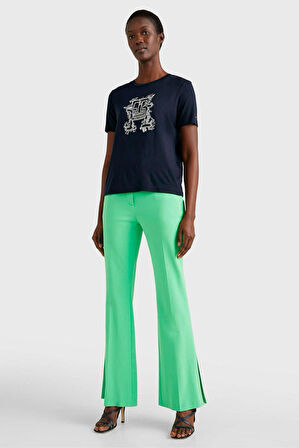 Kadın tişört REG IMD FLORAL HD BASKI