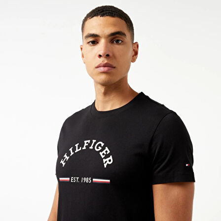 Erkek Dokuma Kumaş Kısa Kol Düz Model T-Shirt