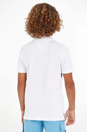 Çocuk Pamuklu Polo Tişörtü