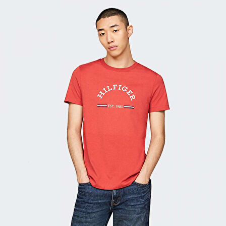 Erkek Dokuma Kumaş Kısa Kol Düz Model T-Shirt