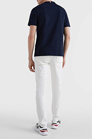 Yeni Sezon Logolu Bisiklet Yaka % 100 Pamuk Regular Fit Erkek T Shirt