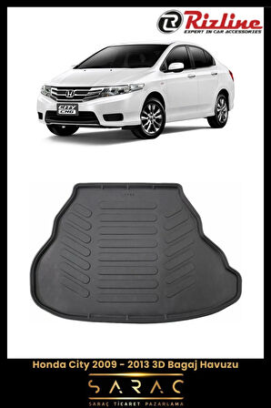 Rizline Honda City 2011 Model 3D Bagaj Havuzu