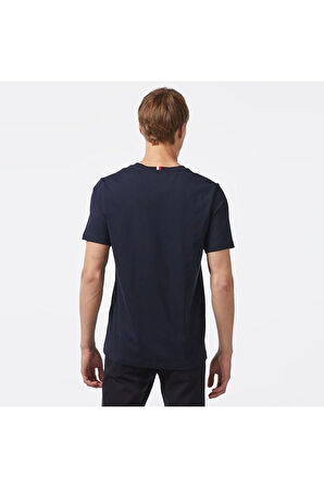 Erkek Dokuma Kumaş Kısa Kol Düz Model T-Shirt