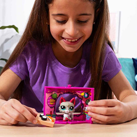 Littlest Pet Shop Miniş ve Temalı Oyun Köşesi Figür Set