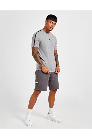 Omuz Logolu Erkek t-shirt