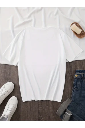 Unisex Eyfel Kulesi Baskılı Tasarım Tshirt