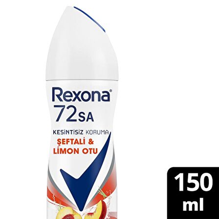 Rexona Deodorant Şeftali + Limon Otu Women 150 Ml