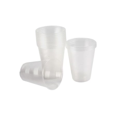 ✨ 180 CC Plastik Bardak 500 Adet Ekonomik Paket – Şeffaf Dayanıklı Tek Kullanımlık Bardak