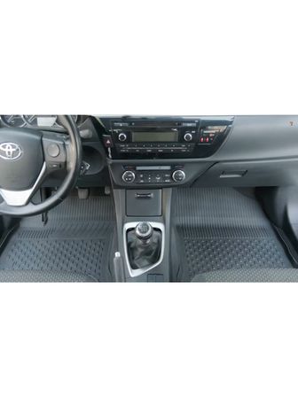 Sahler Toyota Corolla 2013-2018 Uyumlu 4.5D Premium Havuzlu Paspas Ve Liner Marka 3D Bagaj Havuzu